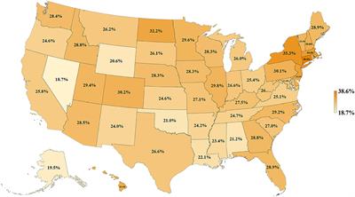 State-Level Disparity in Lung Cancer Survival in the United States